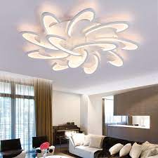 Lustre led blanc